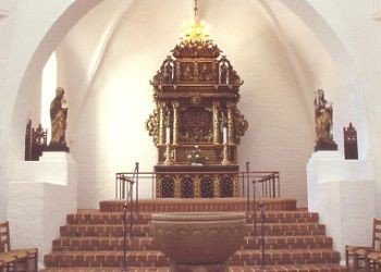 Video_om_kirkens_altertavle_Sct_Catharinæ_KIrke_Hjørring